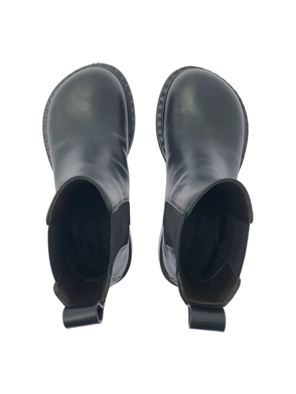 Bottega Veneta Lug Side Gore Chelsea Boots Black 34 - Picture 4 of 9